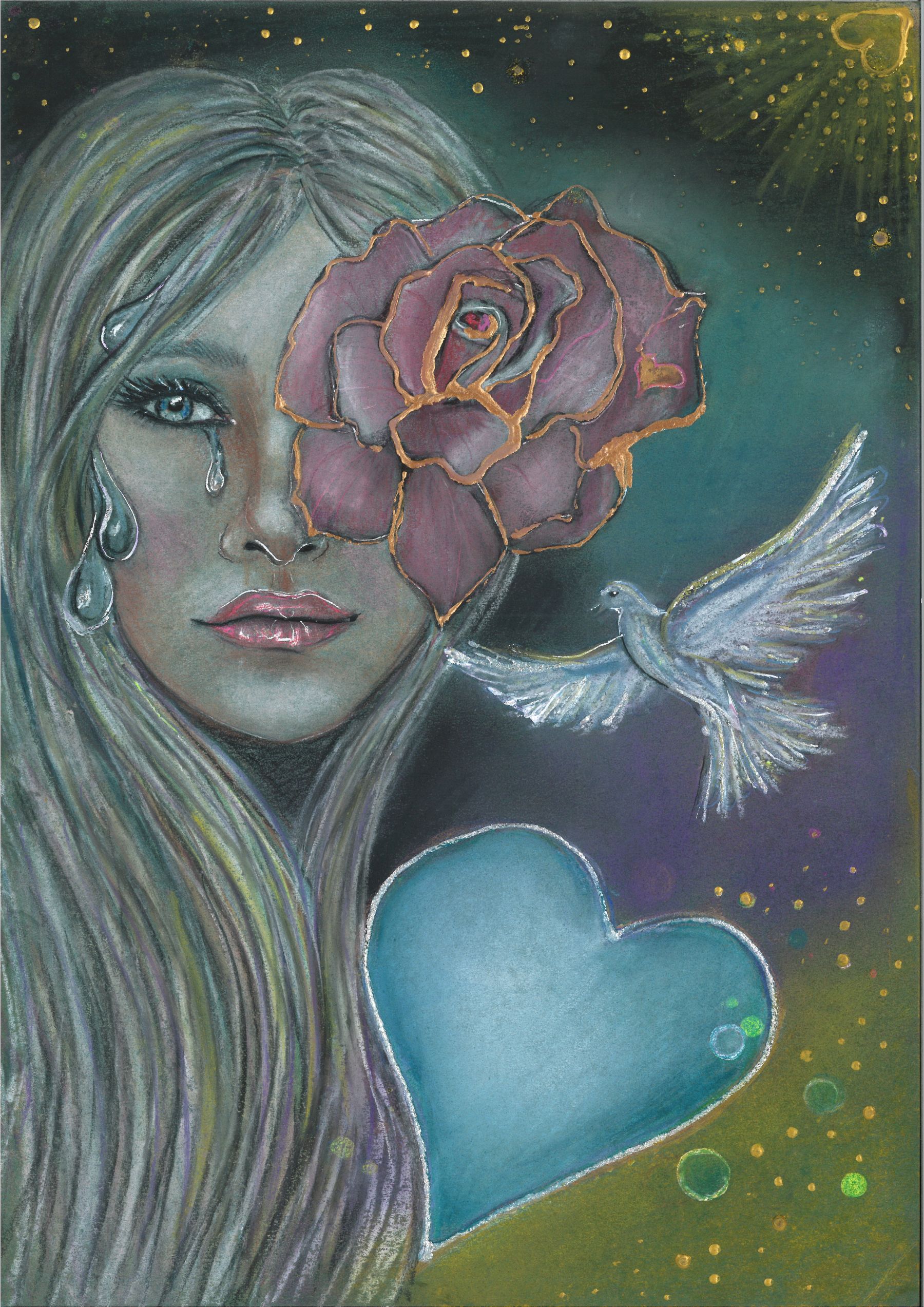 Obrázek Zahoď smutek, dívej se srdcem